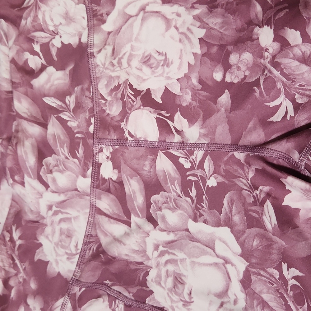 Athletic Works 12/14 Lg Nwot Floral Pink - Picture 4 of 5
